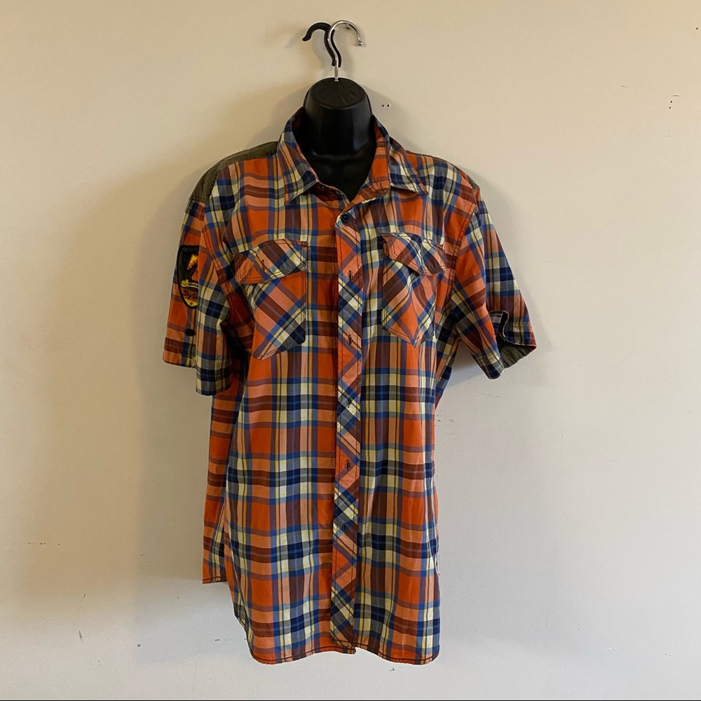 Men’s SZ- XL Plaid Shirt